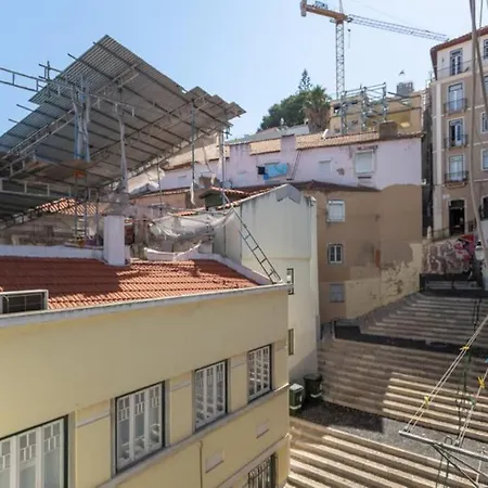Appartement Loft Mouraria Lissabon